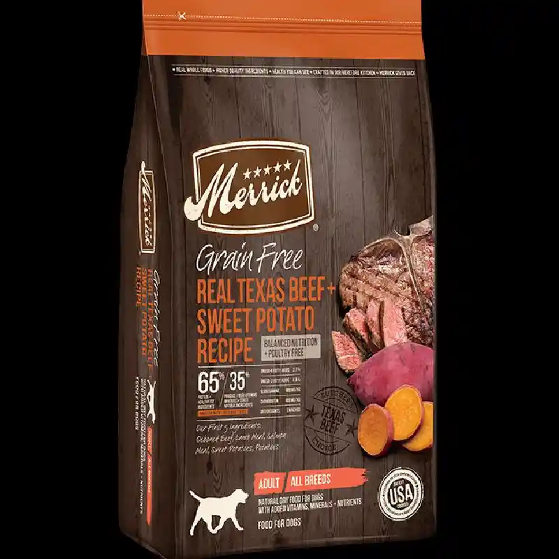 Merrick Texas Beef and Sweet Potato Dry Dog Food 30 Lbs