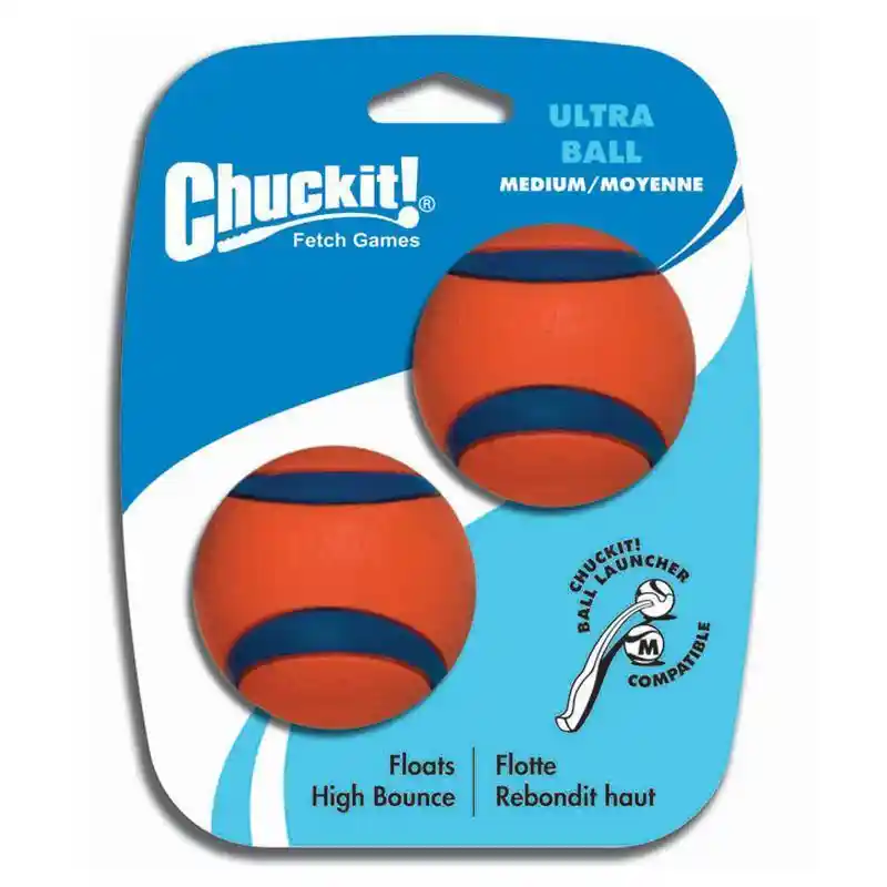 Chuckit Ultra Rubber Balls 2 Pack