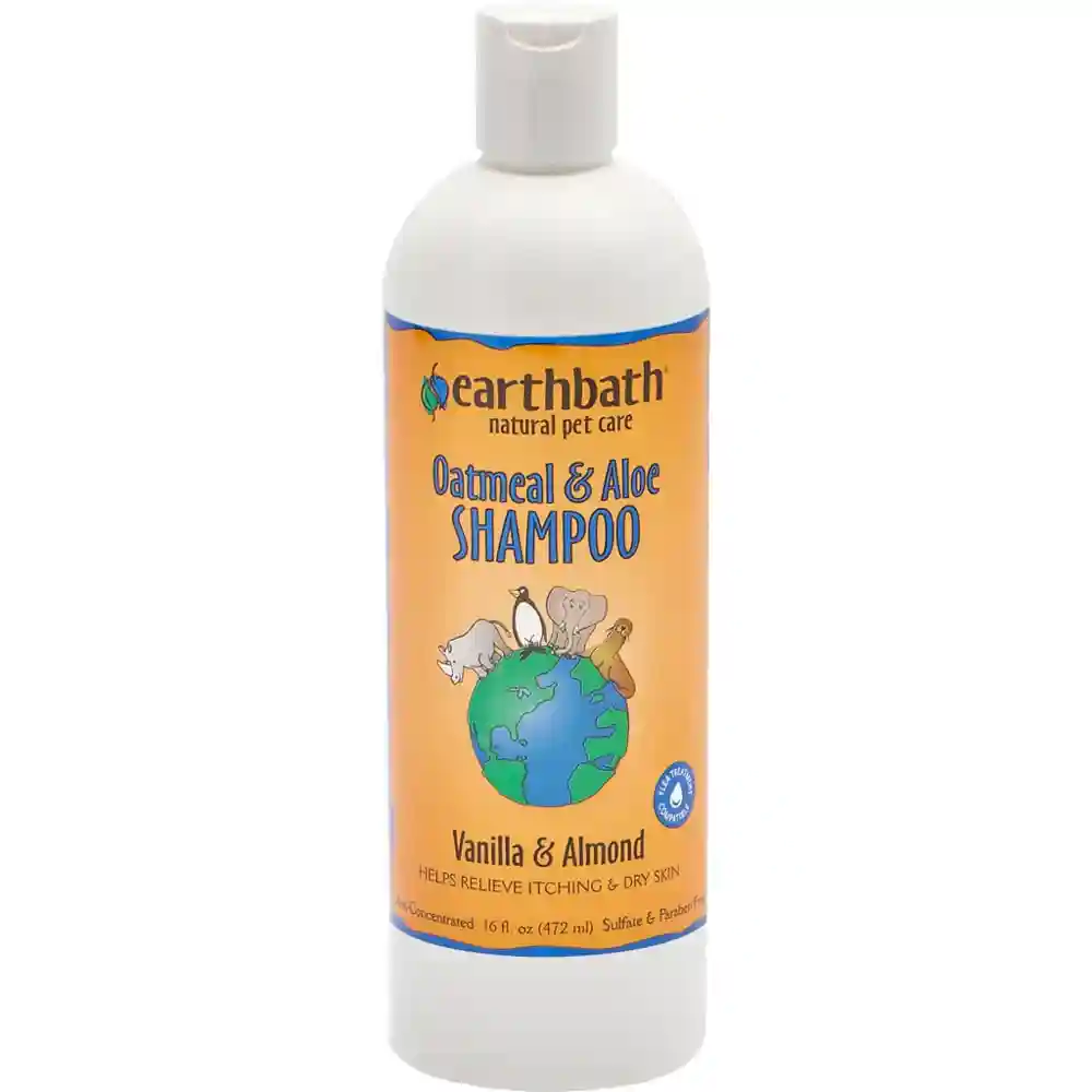 Oatmeal And Aloe Shampoo Vanilla And Almond - 16oz Bottle