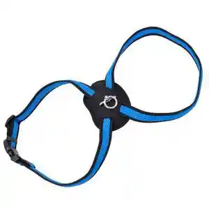 Mesh Dog Harness, Blue, 1" X 30"-38"