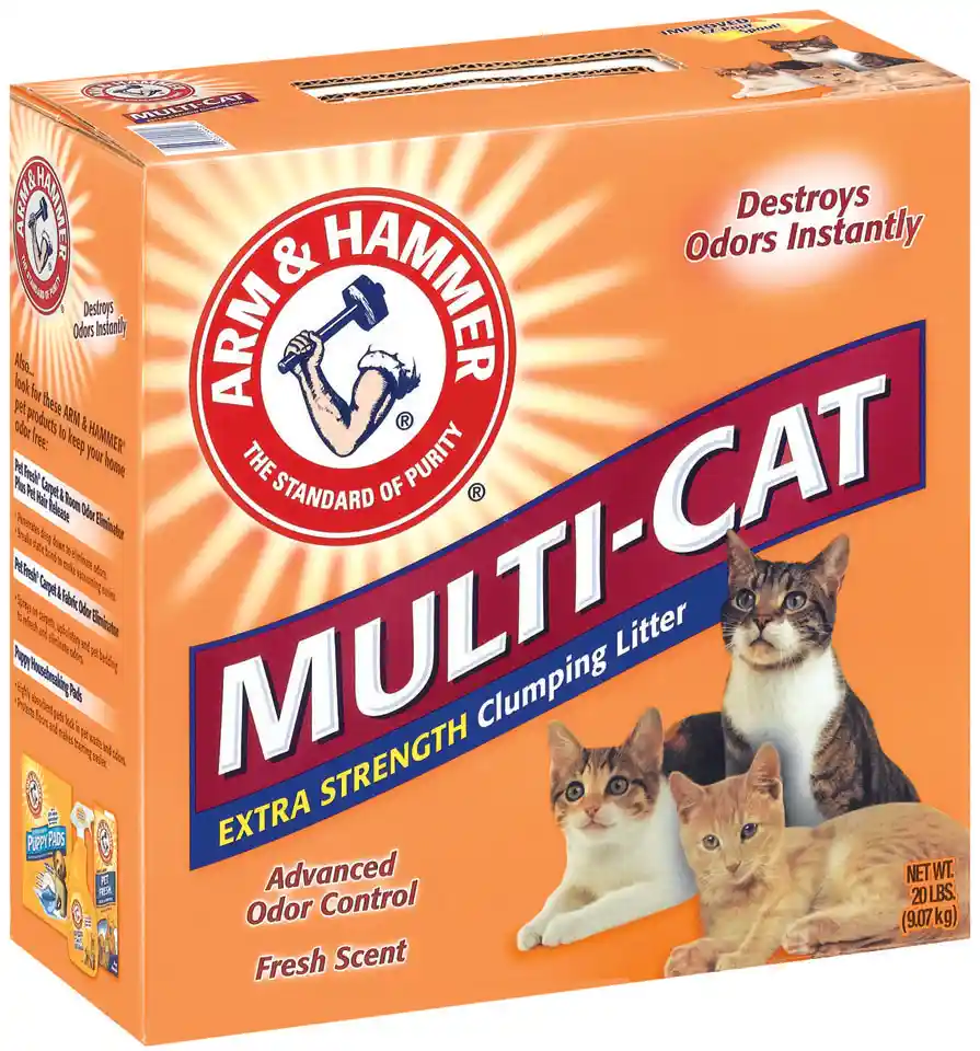 Multi-cat Extra Strength Scented Clumping Litter 20-lb Box