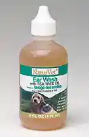 Naturvet Ear Wash With Tea Tree Oil 4 Oz