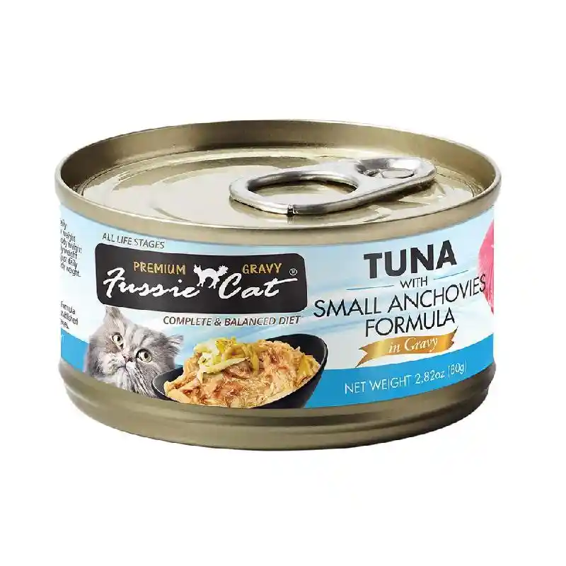 Fussie Cat Tuna & Anchovy Gravy 2.82oz