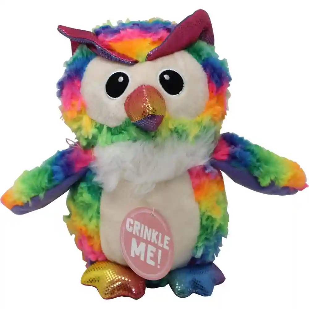 Snugar Hootie Owl Rnbw 10"