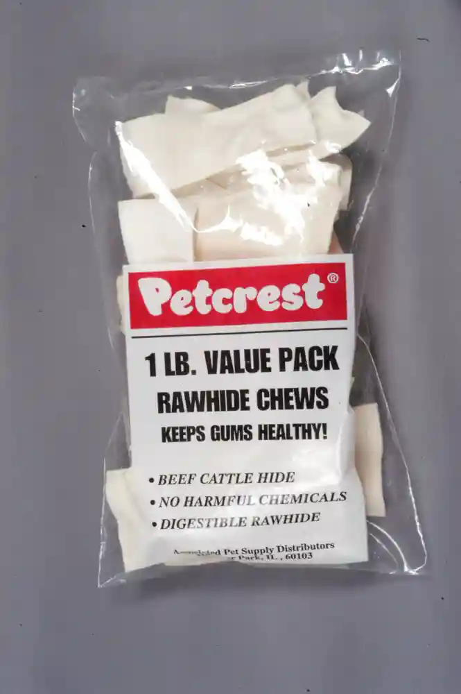 16oz Rawhide Chips 5/bags