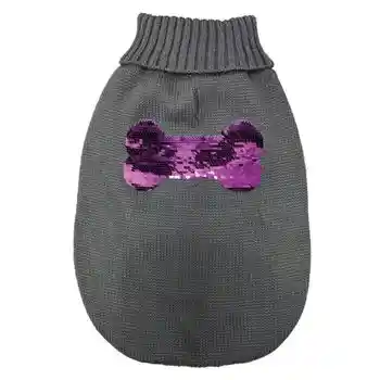 Md. Reversible Sequins Sweater - Grey