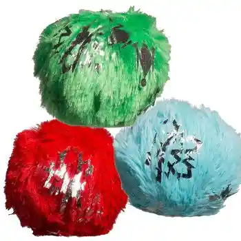 Hugglehounds 2020 Holiday Hugglekat Glitz Ball W/ Catnip Asst Colors