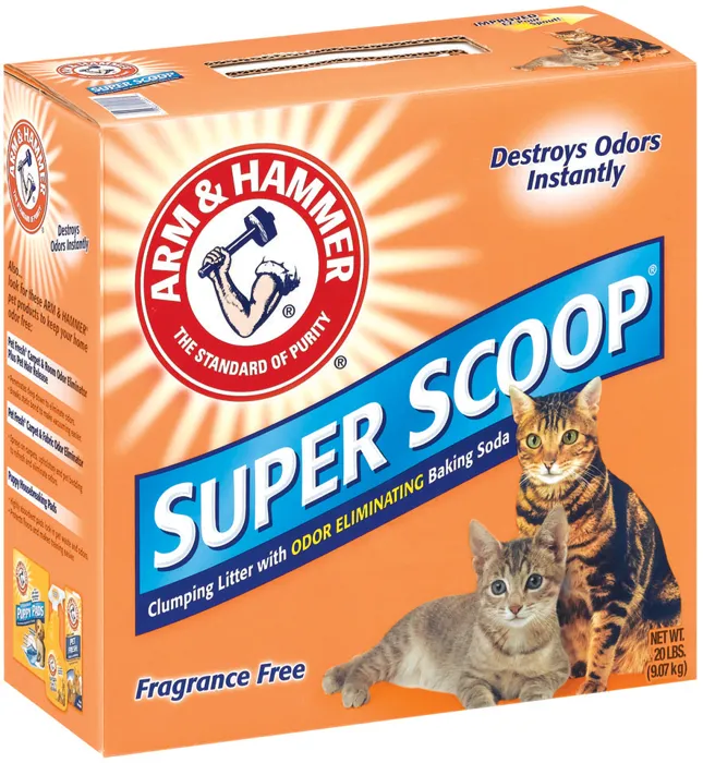 Arm & Hammer Superscoop Clump Unscented 20 Lbs