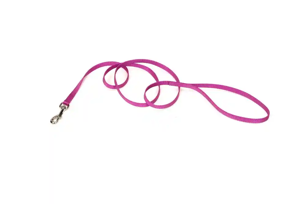 Single-ply Dog Leash, Orchid, 3/8" X 6'