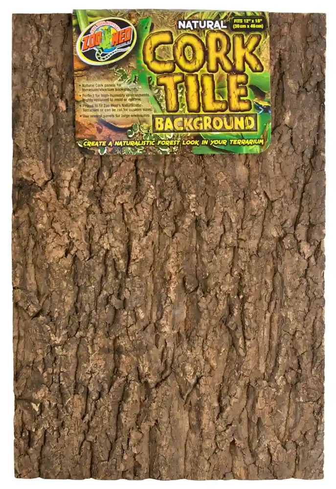 Natural Cork Tile Background Medium 12"x18"