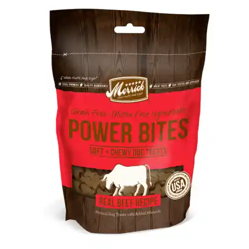 Merrick Power Bites Real Texas Beef 6 Oz