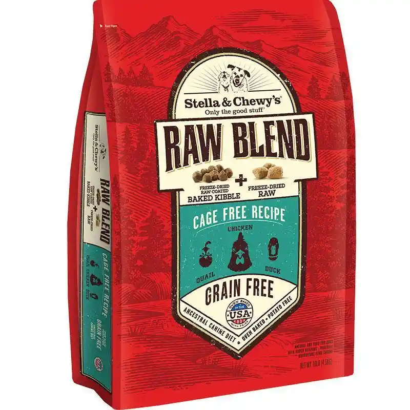Raw Blend Cage Free Chicken Recipe Dry Dog Food 22-lb