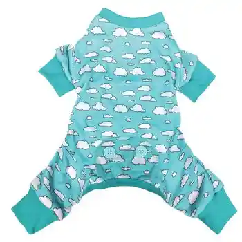 Fashion Pet Pj's Floating On Clouds Blue Large