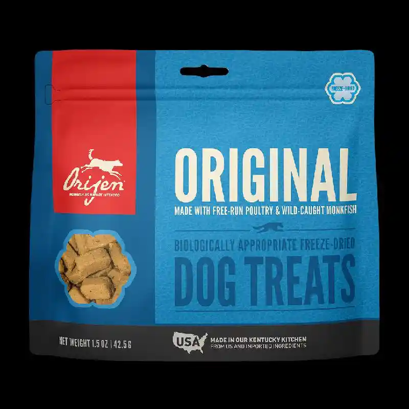 Freeze-dried Dog Treats, Original, Biologically Appropriate & Grain Free 1.5-oz
