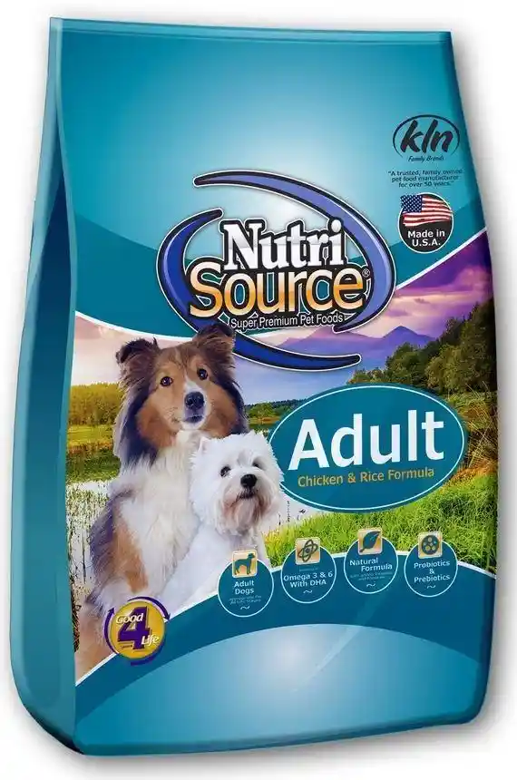 Adult Chicken & Rice Dry Dog Food 5-lb