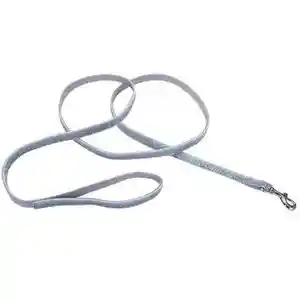Dog Leash, Silver Sparkles, 5/8" X 06'