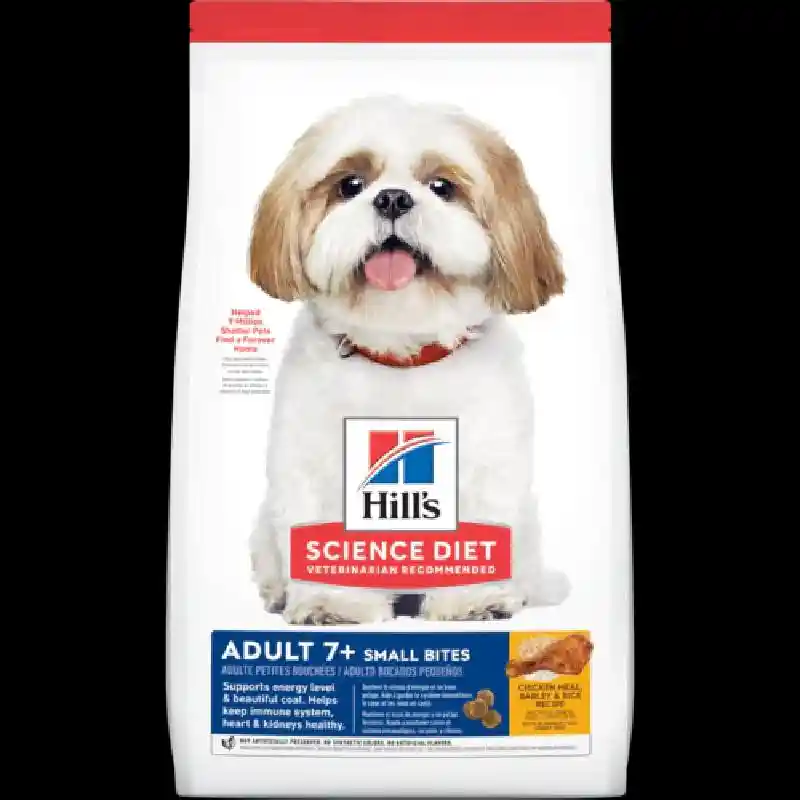 Science Diet Adult 7+ Small Bites Chicken Meal, Barley & Rice Recipe Dry Dog Food 33lbs
