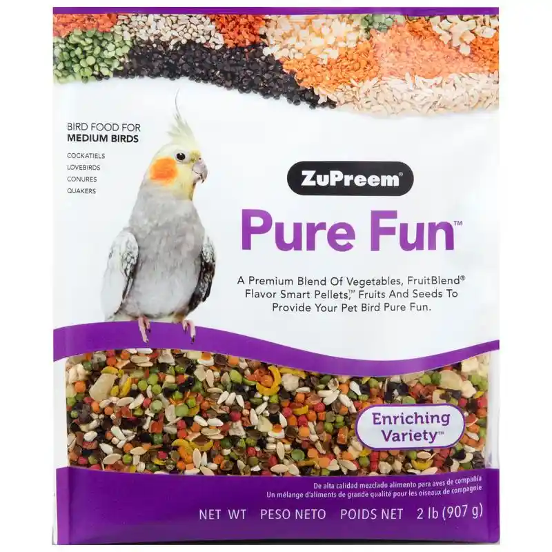 Pure Fun Bird Food For Medium Birds 2lb;