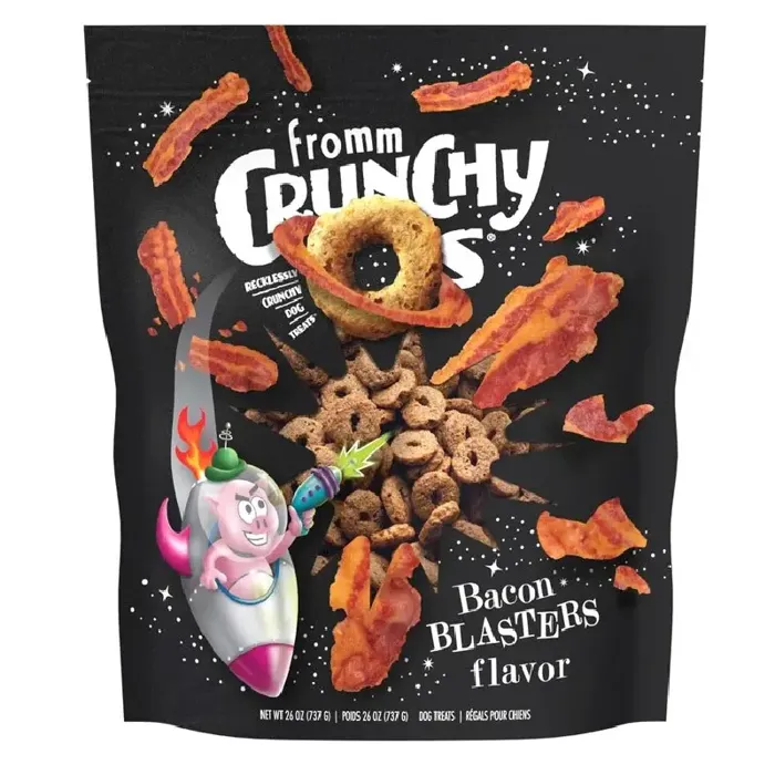 Fromm Crunchy Os Bacon Blasters 6oz