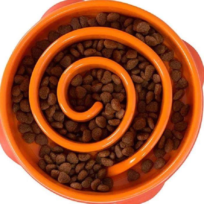 Outward Hound Fun Feeder Mini Orange